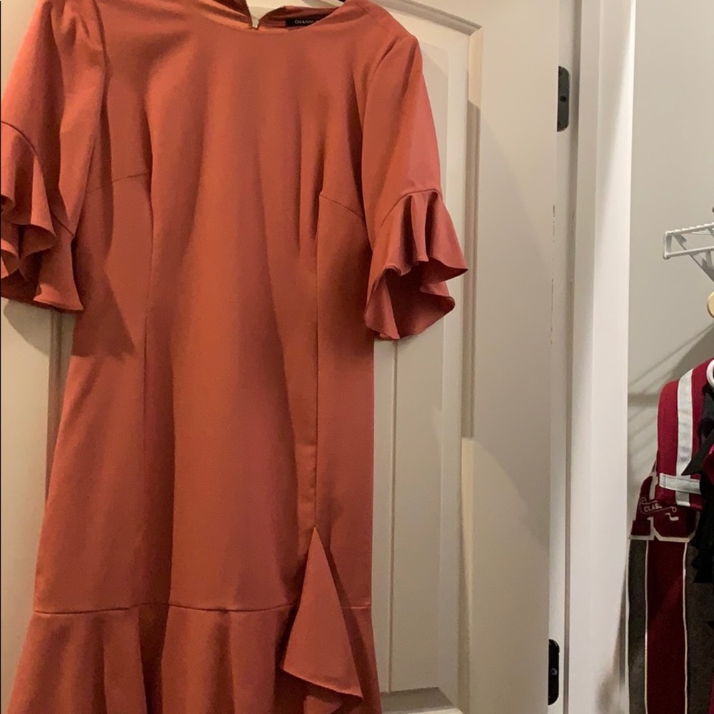 Pink swing dress